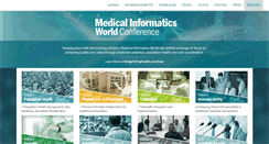 Desktop Screenshot of medicalinformaticsworld.com